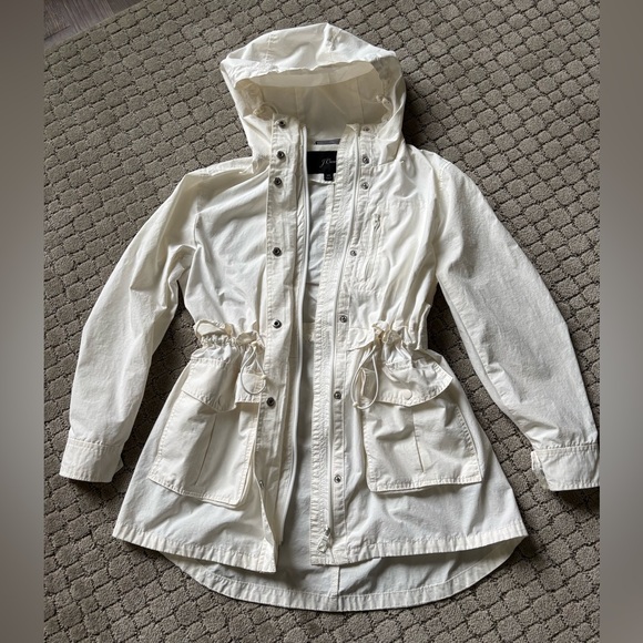 JCrew Perfect Rain Jacket - Picture 9 of 15